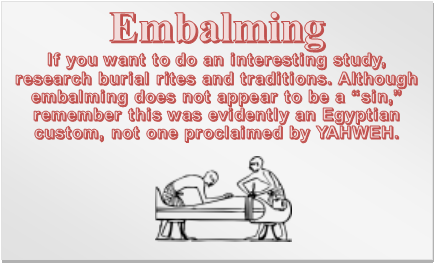 embalming