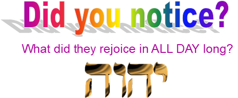 rejoice